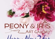 Peony & Iris Art Gallery trân trọng kính chúc các bạn bước sang một năm mới vạn sự hanh thông, thành công rực rỡ , tràn đầy niềm vui và hạnh phúc